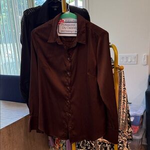 Banana Republic Rich Brown Classic Fit Shirt